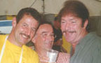 Pascal, Charles, et Michel � la Kermesse des Fonds (2002)